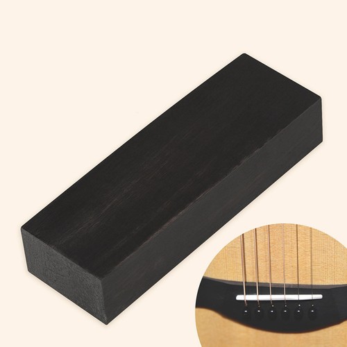 Black ebony wood 2x4x1 - black, 12.2x4x1.6cm