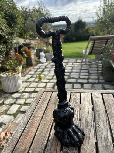 Antique cast iron lion paw - antique,
