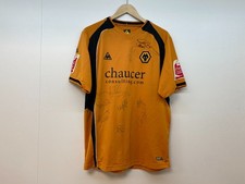 Wolves Signed Football Shirt Large