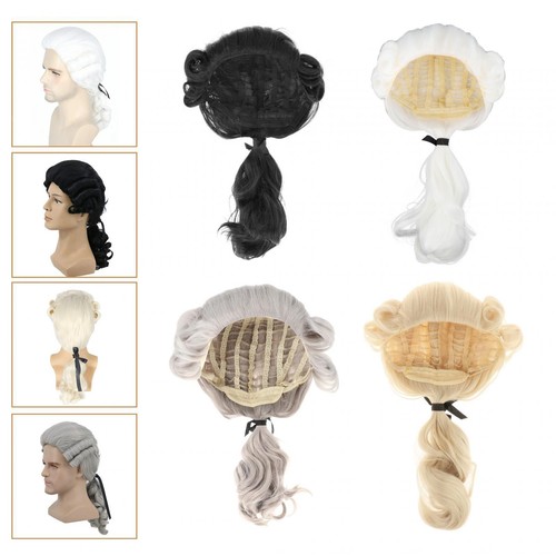 Colonial wig judge lawyer - colonial,