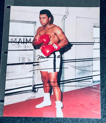 Muhammad ali signed - muhammad,