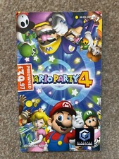 Mario Party 4 (Nintendo GameCube) PAL Manual / Instruction Booklet Only