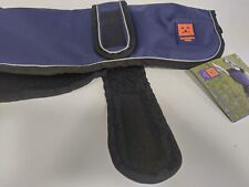 Greyhound Dog Coat Ginger Ted Whippet Lurcher 41cm blue shower proof GH016 NB