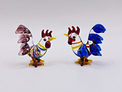 Glass blown miniture - x,