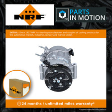 Air Con Compressor fits FORD PUMA 1.0 2019 on AC Conditioning NRF 2203489 New