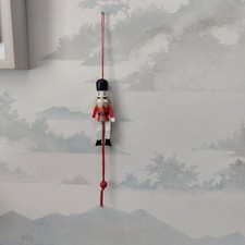 Small Vintage Style Nutcracker Christmas Xmas Bauble Ornament Decoration