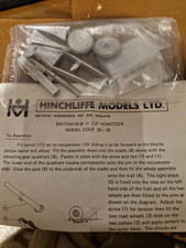 1/76 Hinchliffe Models British WW II 7.2 " Howitzer metal kit