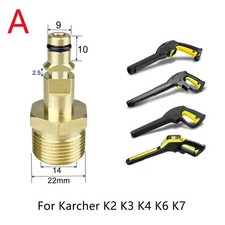 High Pressure Hose Adapter M22