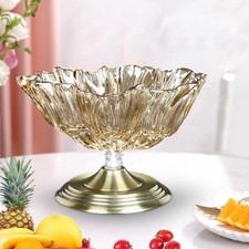 Fruit Plate Glass Fruit Bowl