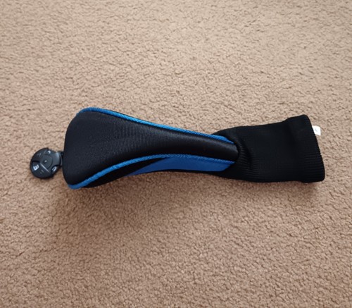 Black blue hybrid headcover - hybrid,