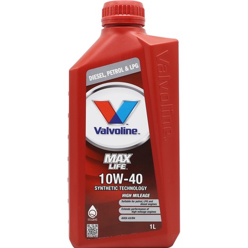 Valvoline maxlife 10w - maxlife, 10w40
