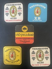 Theakstons Brewery Beer Mats x