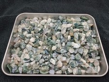 1KG Moss Agate Chips Green