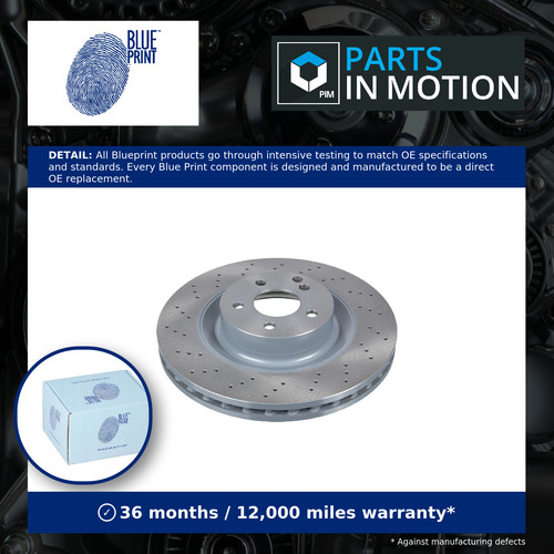 Brake disc single - disc, vented
