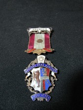 Masonic Silver & Enamel Founder Member Concord Lodge No.735 c.1920