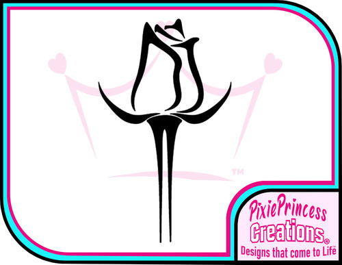 Flower rose vinyl - flower, c
