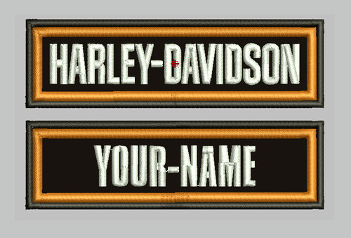 Custom embroidered 1 3 - 4.4", 1.3"