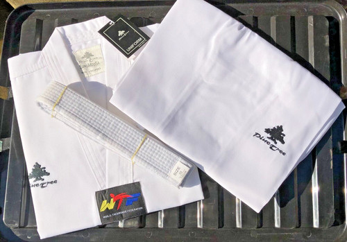 Pine tree taekwondo uniform - tree,