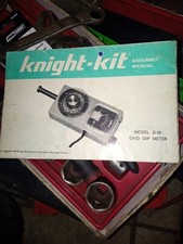 Vintage 1959 Knight-Kit Model G-30 Grid Dip Meter Assembly Manual
