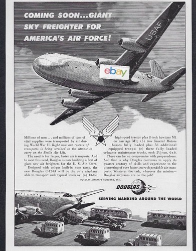 Douglas aircraft globemaster - douglas,