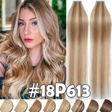 FULL HEAD Tape In Remy Skin