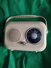 Sainsbury’s RETRO FM AM LW Cream Analogue Radio Genuine Tested Working VGC