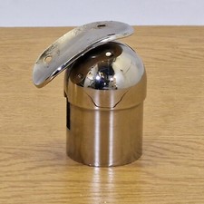 Handrail Fixing Bracket Chromed Steel 47.5mm Dia Fitting Curved Rail Fitting