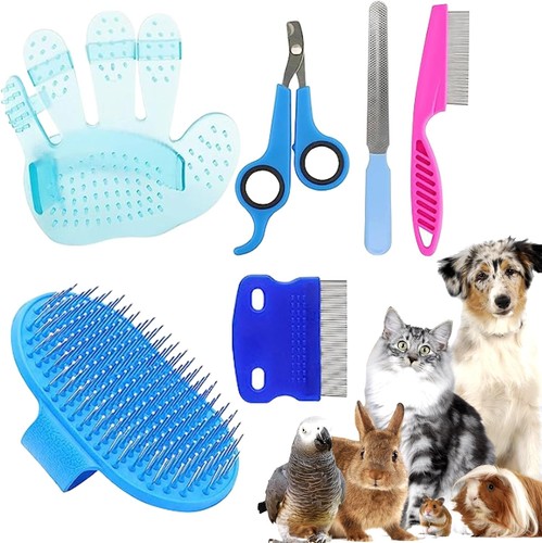 Gentle rabbit grooming brush - gentle,