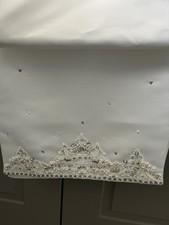 White Satin Table Runner with