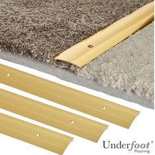 3 x Carpet Floor Flat Door Bar