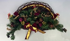 Basket Christmas Hanging Wall