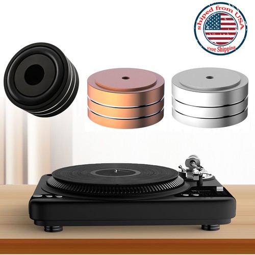 4pcs aluminum alloy speaker - aluminum,