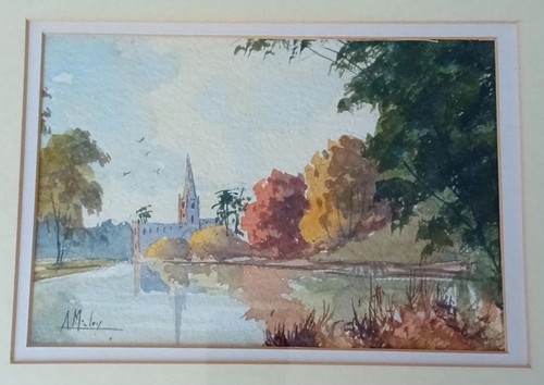 Small original watercolour - original,