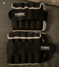 Sold out York Fitness Adjustable Ankle Weights (5kg), great conditiom