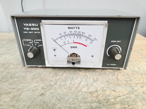 Yaesu 200 swr - swr, power