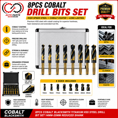 8pcs cobalt blacksmith - 8pcs,