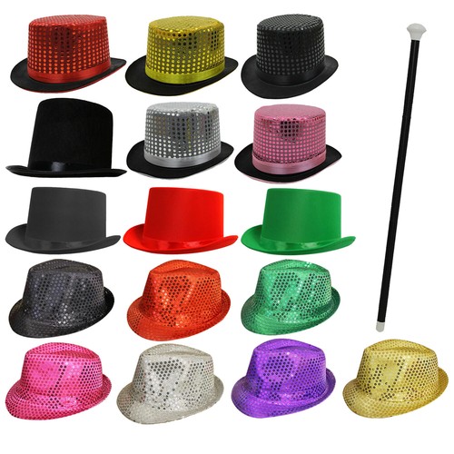 Adult hat and dance cane - hat,