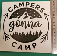Campers gonna camp logo - gonna,