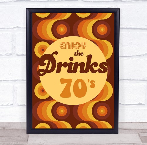 1970 groovy waves - 1970, 70's