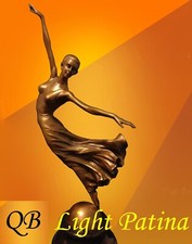 ART DECO BRONZE BALLERINA