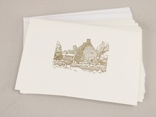Tower House Wood Engraving