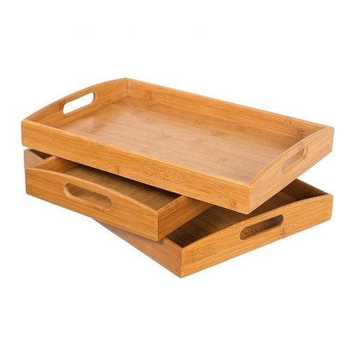 Wooden serving tray - serving,