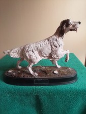 Large Beswick Setter Dog Figurine.  29cm Long x 22cm tall. Free UK Delivery.