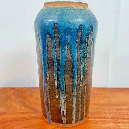 Vtg studio pottery - vtg, drip