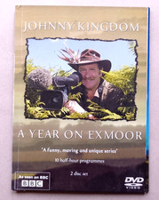 DVD 2-disc set: Johnny Kingdom "A Year On Exmoor" BBC 2006, 10 programmes