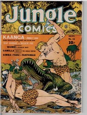 JUNGLE COMICS #33 (1942) FN-