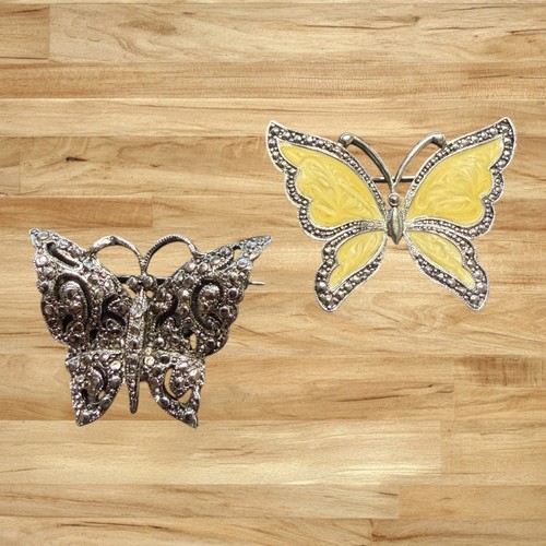 Vintage buttefly pin - buttefly,