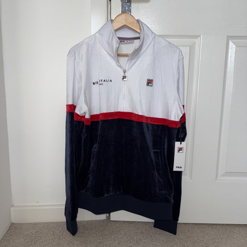 Men fila velour 4 zip - fila,
