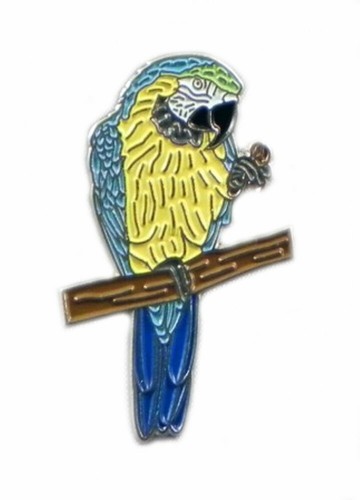Macaw parrot blue - macaw, yellow