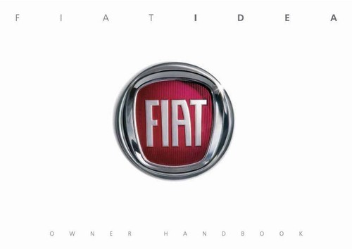 Fiat idea owners handbook - idea,